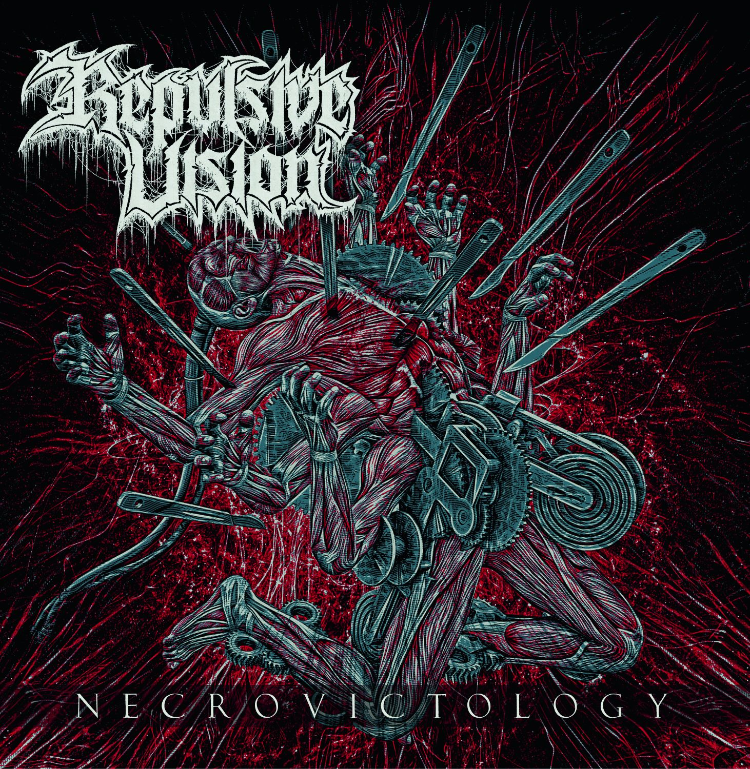 Repulsive Vision Necrovictology cover artwork