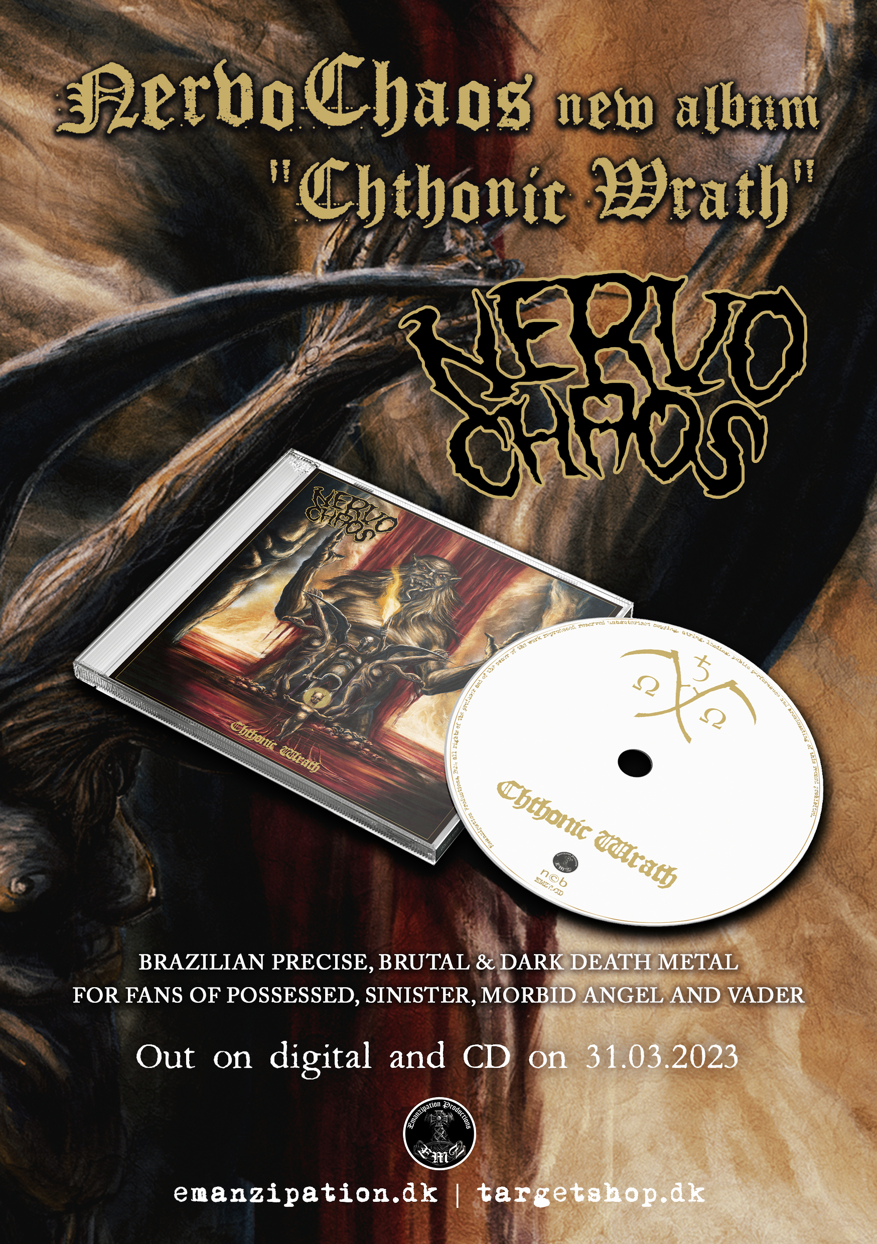 Chthonic Wrath (Slipcase) – Classic Metal – Especializada em Metal